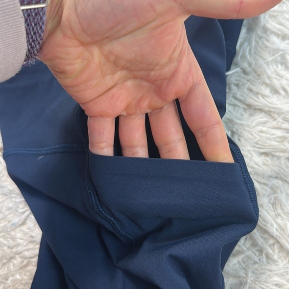 Lululemon Swift Speed High-Rise Crop 21" True Navy - Picture 5 of 8